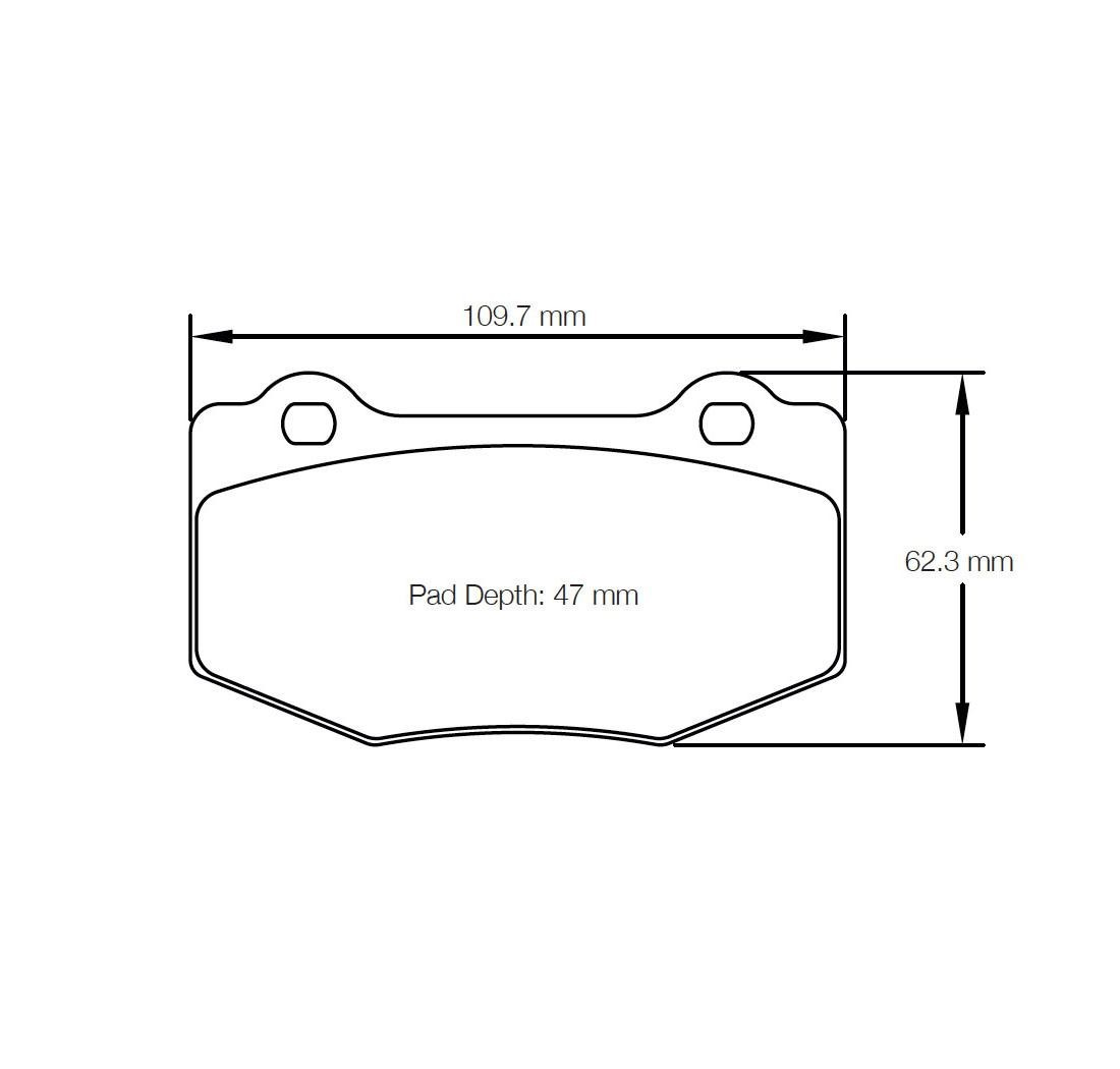 Brake Pads PAGID FRP3137 Model