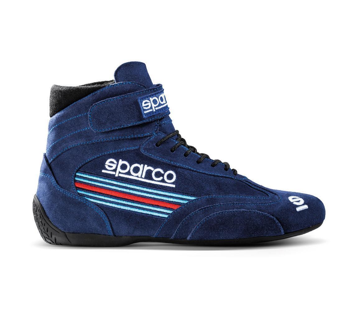 Botas TOP Martini Racing de Sparco, azul, número 37