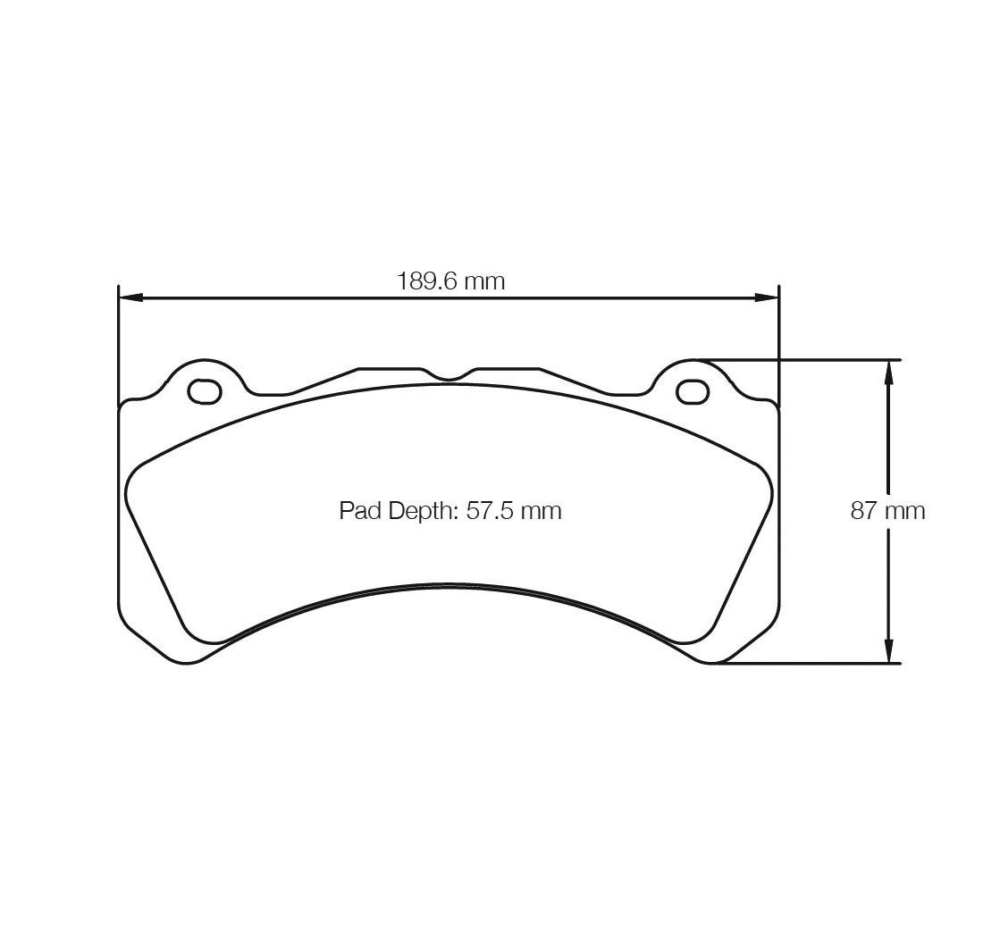 Pastillas de freno PAGID Modelo FRP3098