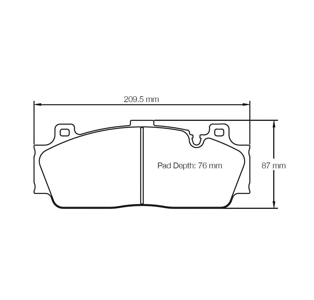 Brake Pads PAGID FCP4712 Model