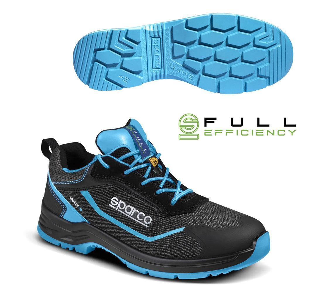 Chaussure de sécurité Sparco INDY-e ASTER Noir blu ciel - 35