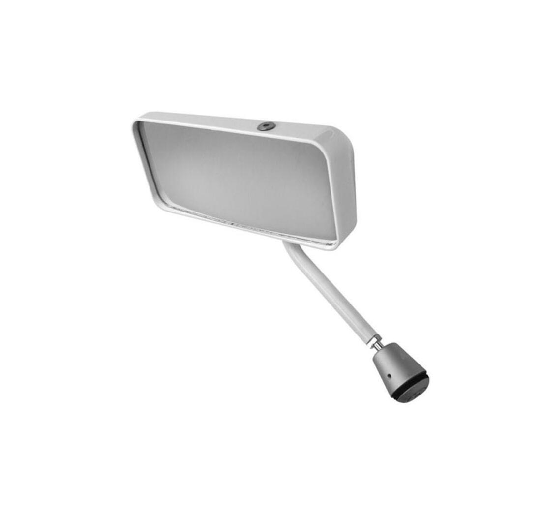 FIA GT/Touring/Sports Mirror - LH - Flat - White