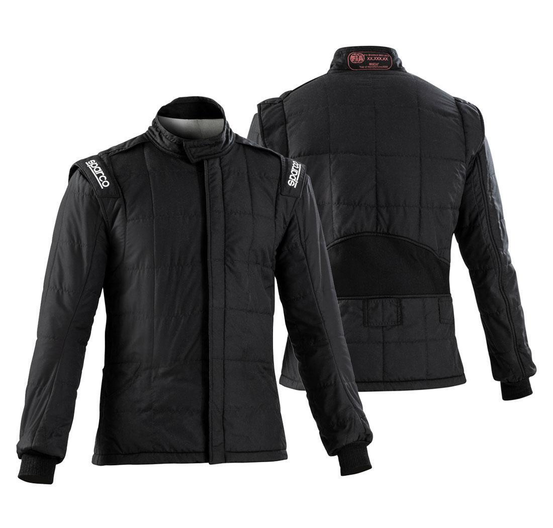 Mechanics jacket FIA 8857-2016, black - Size L
