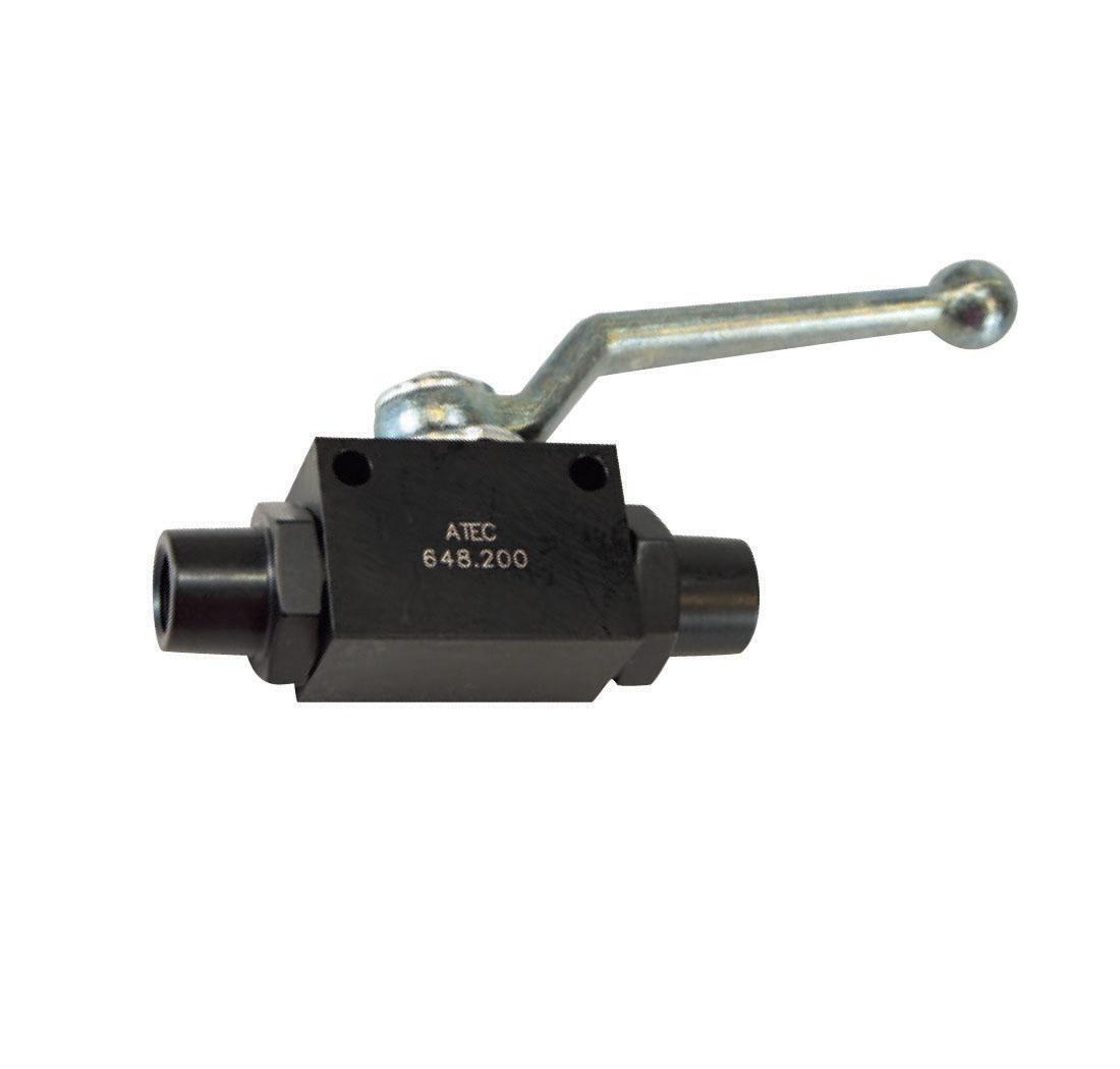 Brake circuit shut off valve - female M10