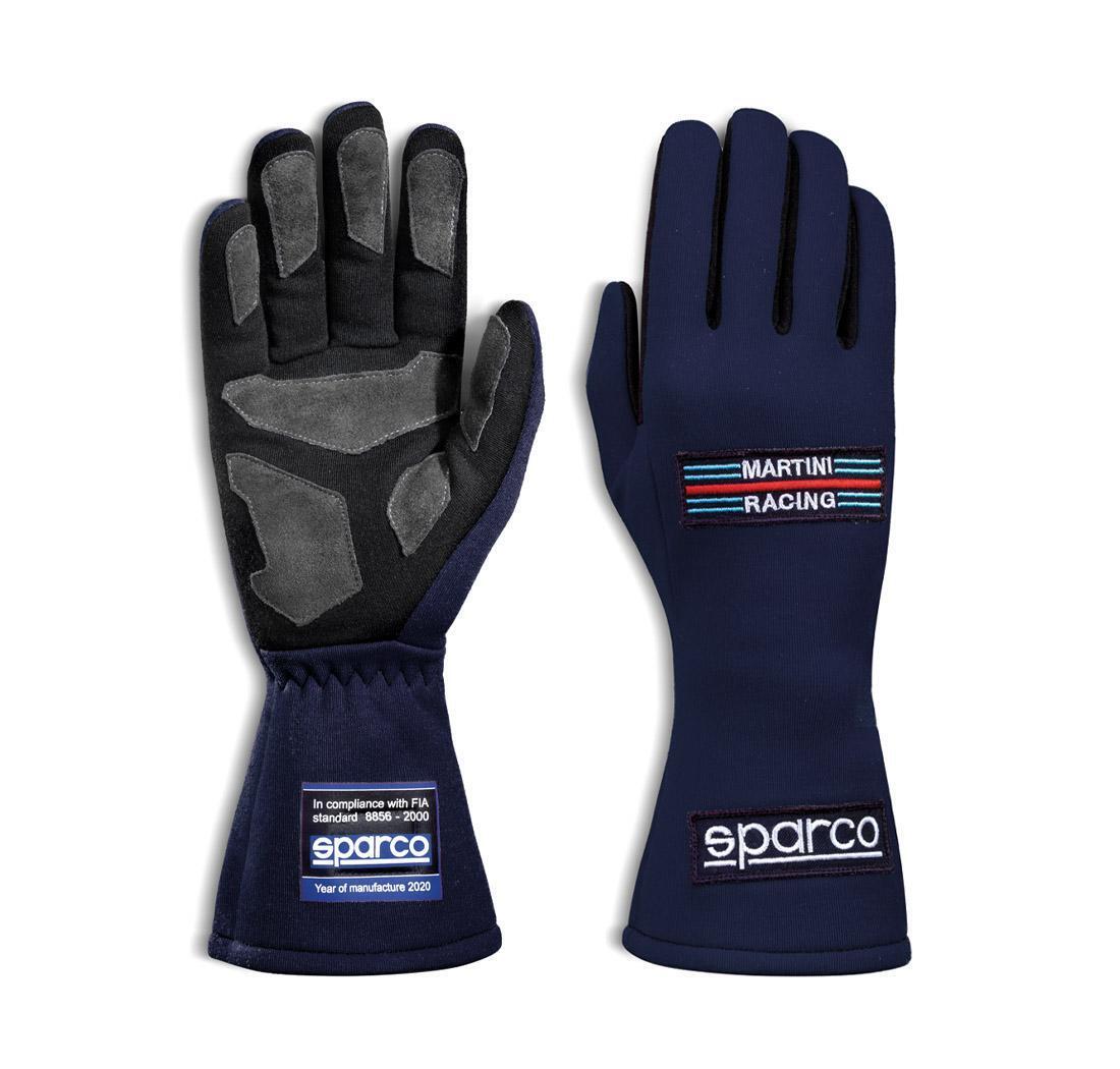 Guantes Sparco LAND 2022 MARTINI azul - tamaño 08