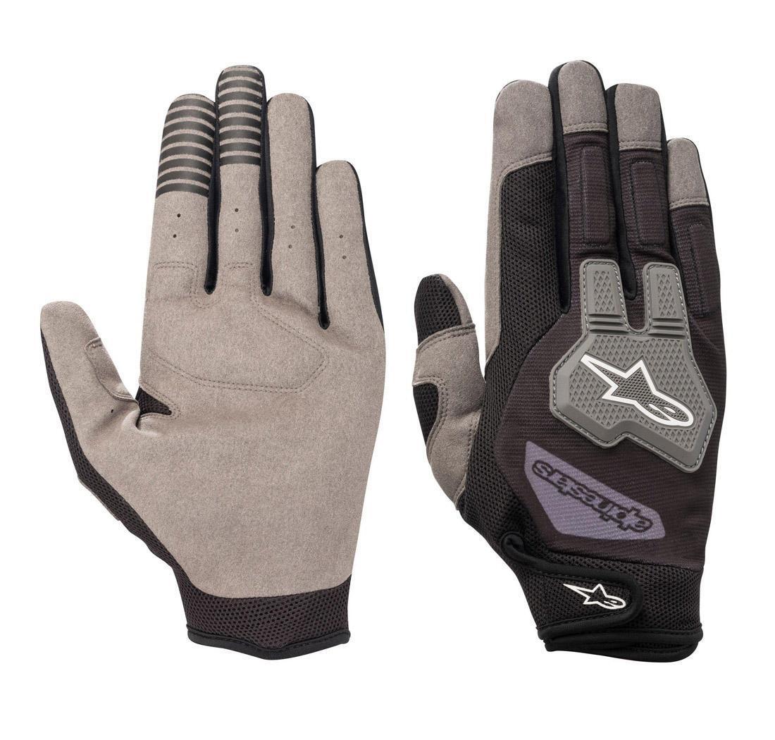 Gants Alpinestars mécano ENGINE, noir/gris - Taille L