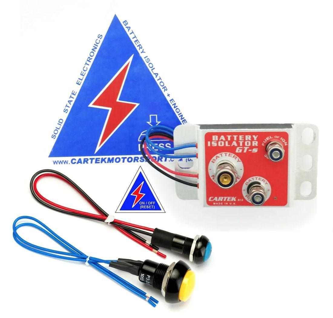 Kit de coupe-circuit électronique Cartek GT - jaune