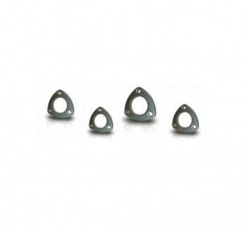 3-hole Flanges - Universal Exhaust Parts - Exhausts - Gieffe Racing