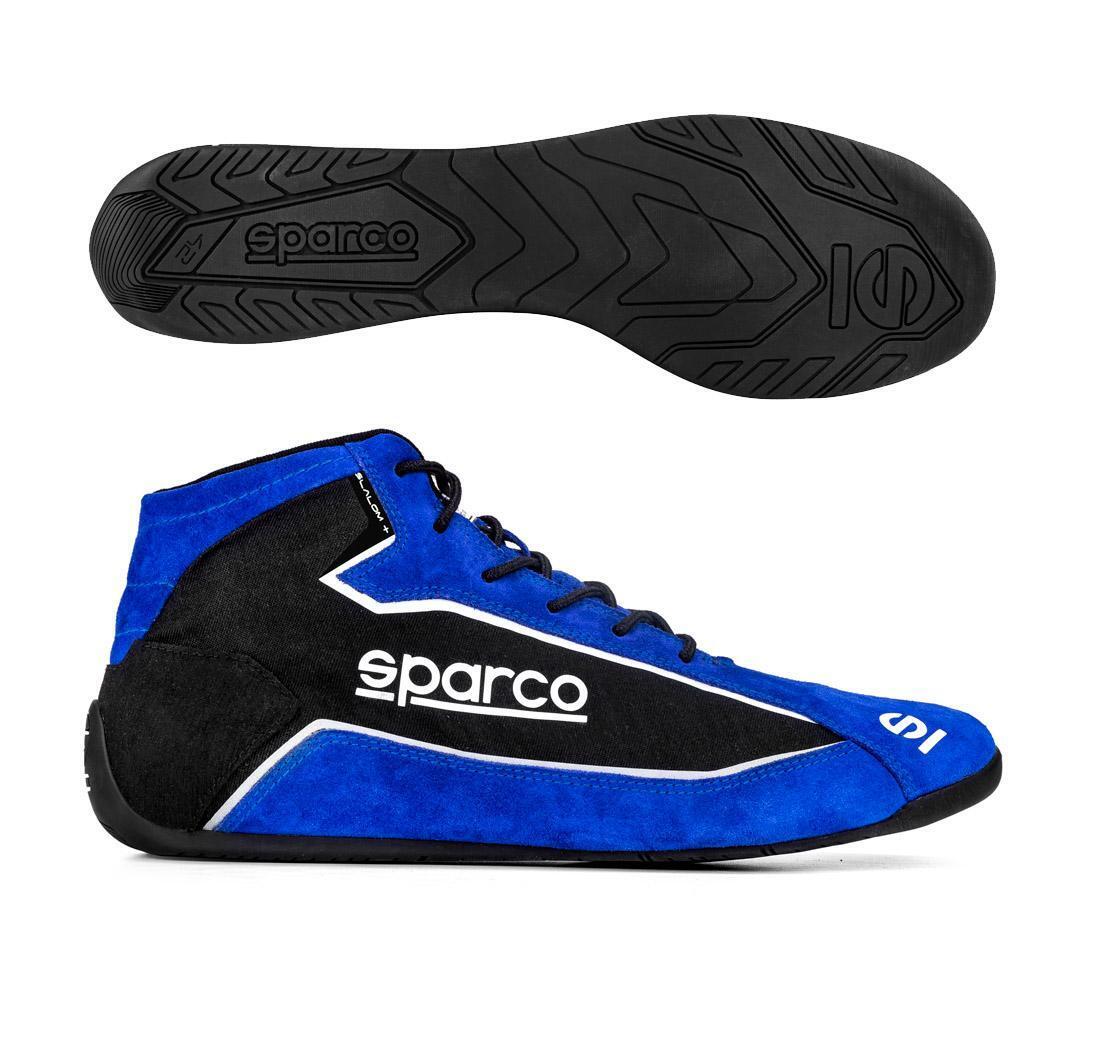 Botas SLALOM + de Sparco, azul/negro, número 35
