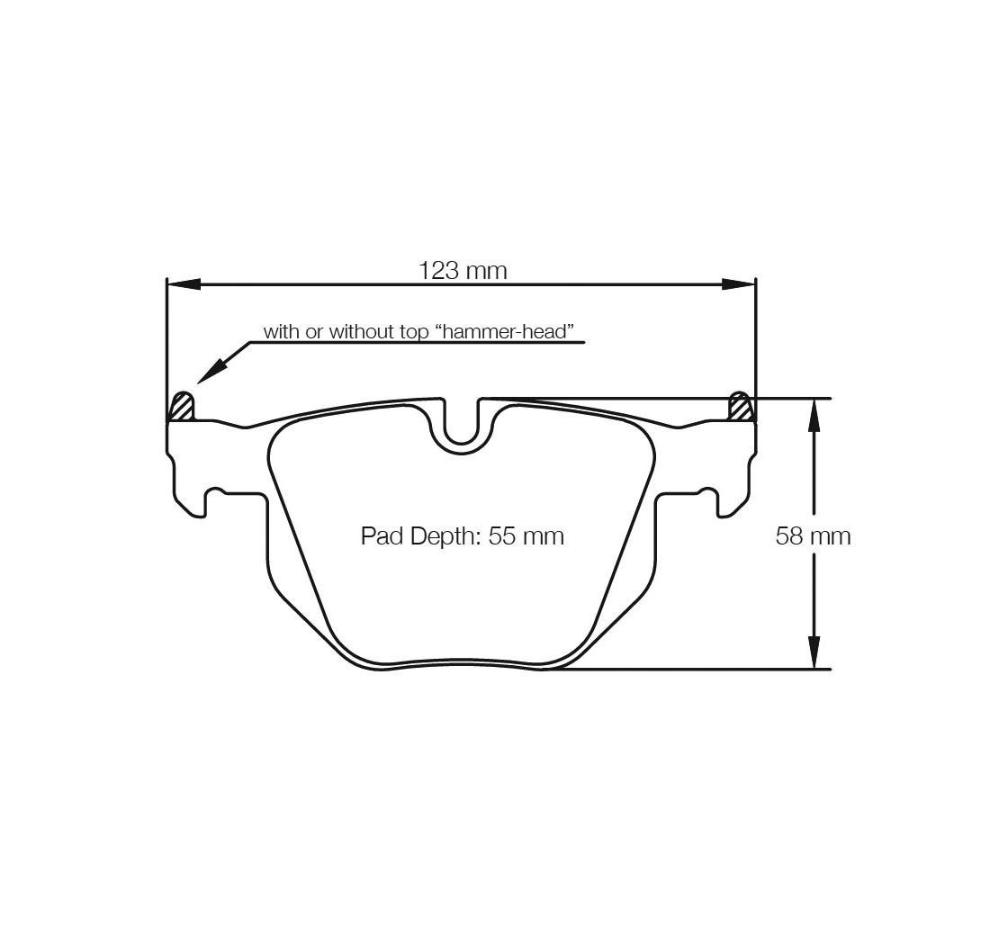 Plaquettes de frein PAGID Modèle FCP1808