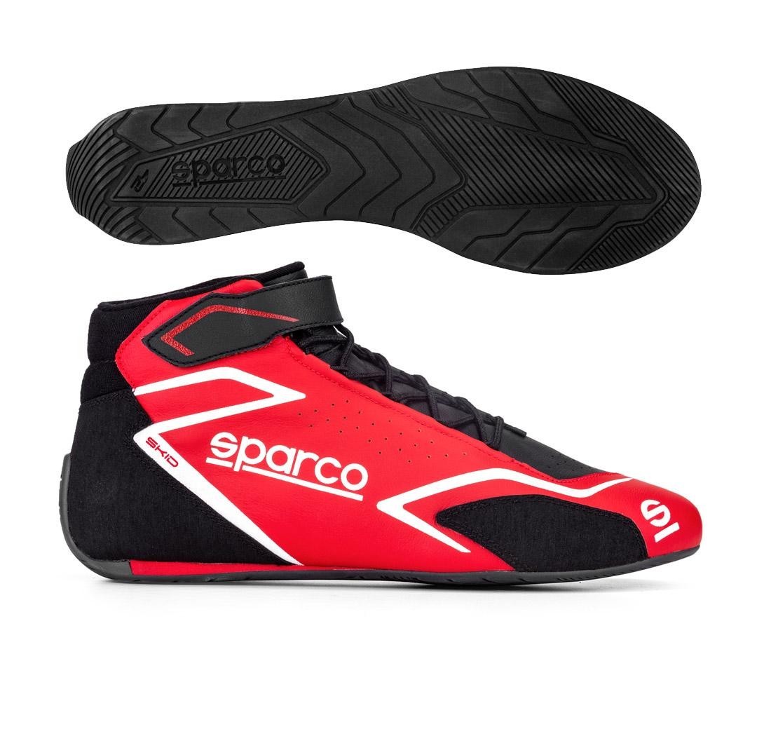 Sparco race shoes SKID, red/black - Size 37