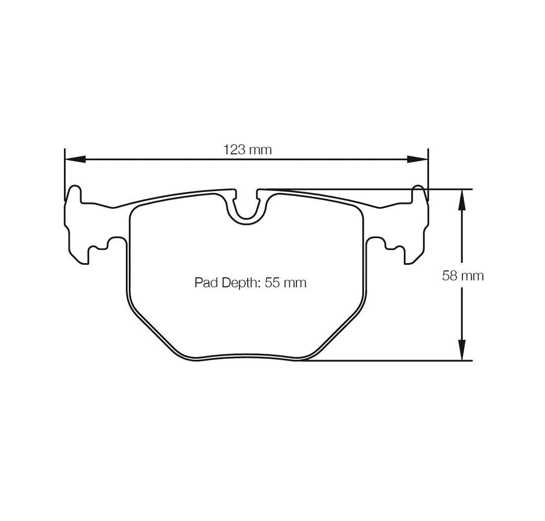 4 brake pads set - PAGID