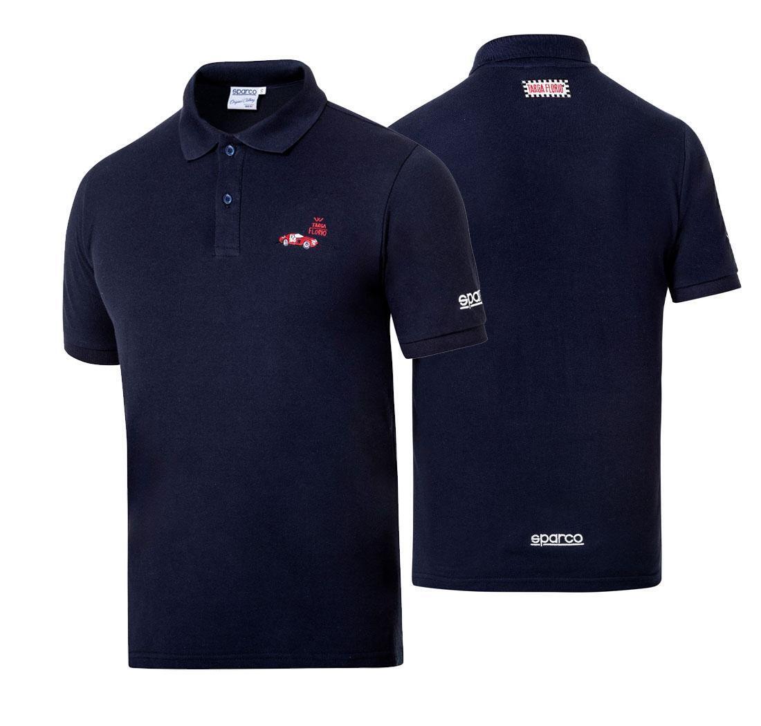 Polo TARGA FLORIO P2 Sparco - black/red - L