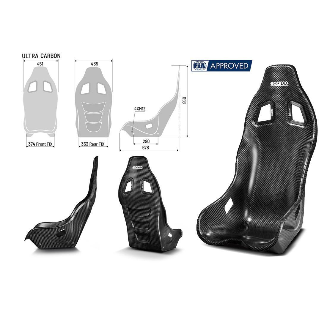 Sparco Ultra Carbon FIA Racing Seat — Track First
