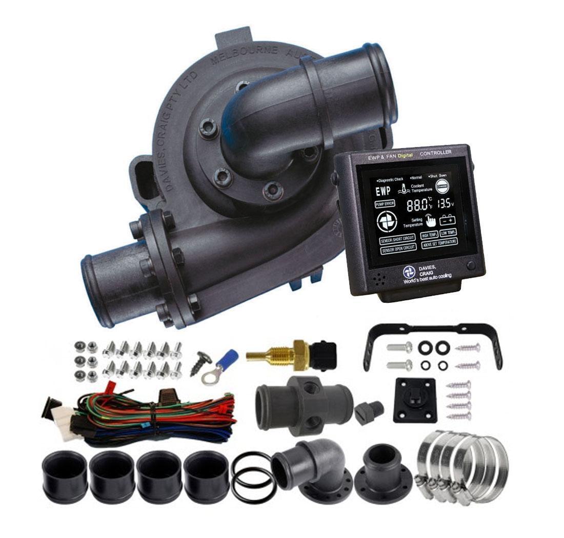 Electric Water pump - 80 l/min digital controller combo