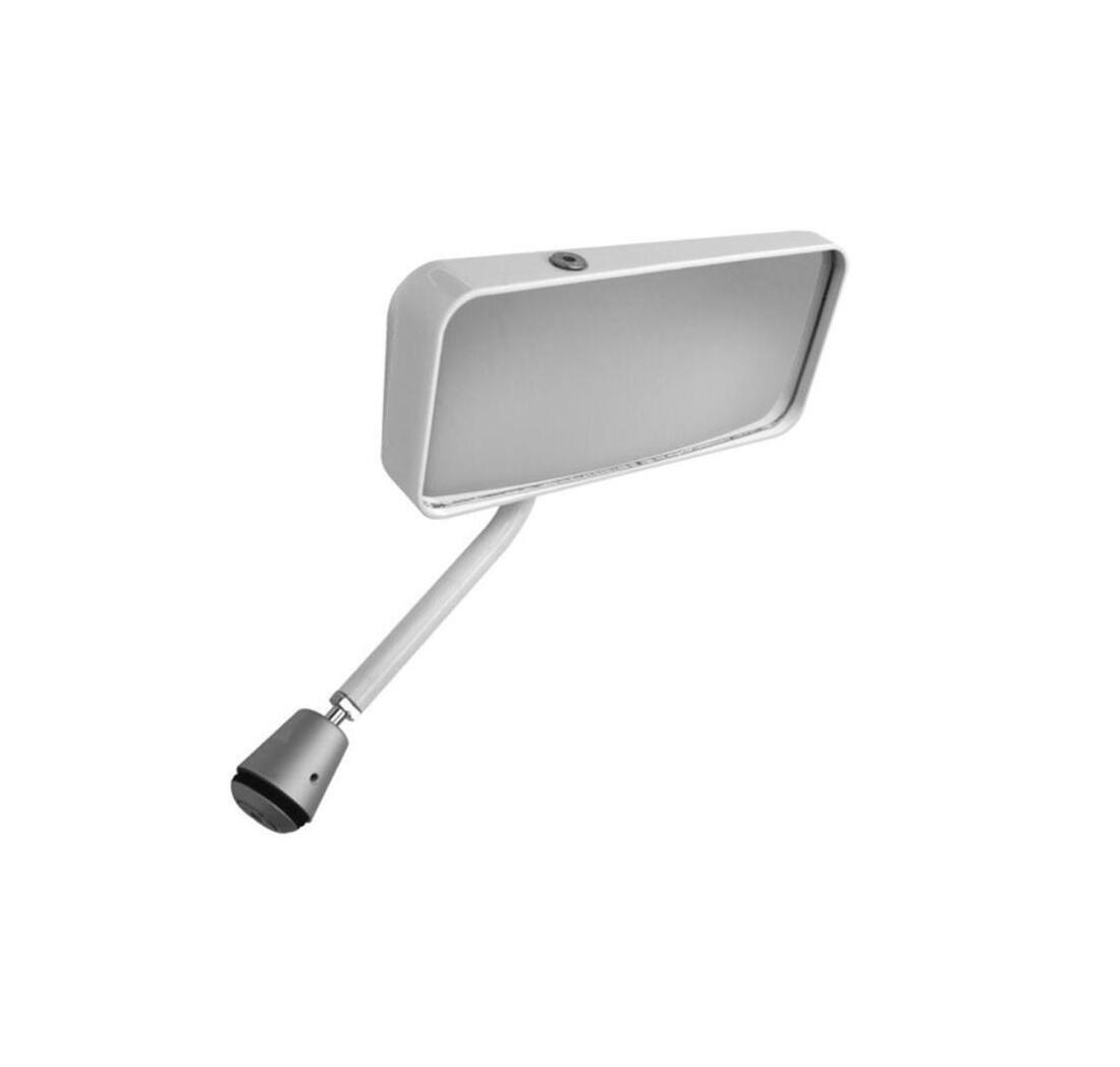 FIA GT/Touring/Sports Mirror - RH - Convex - White