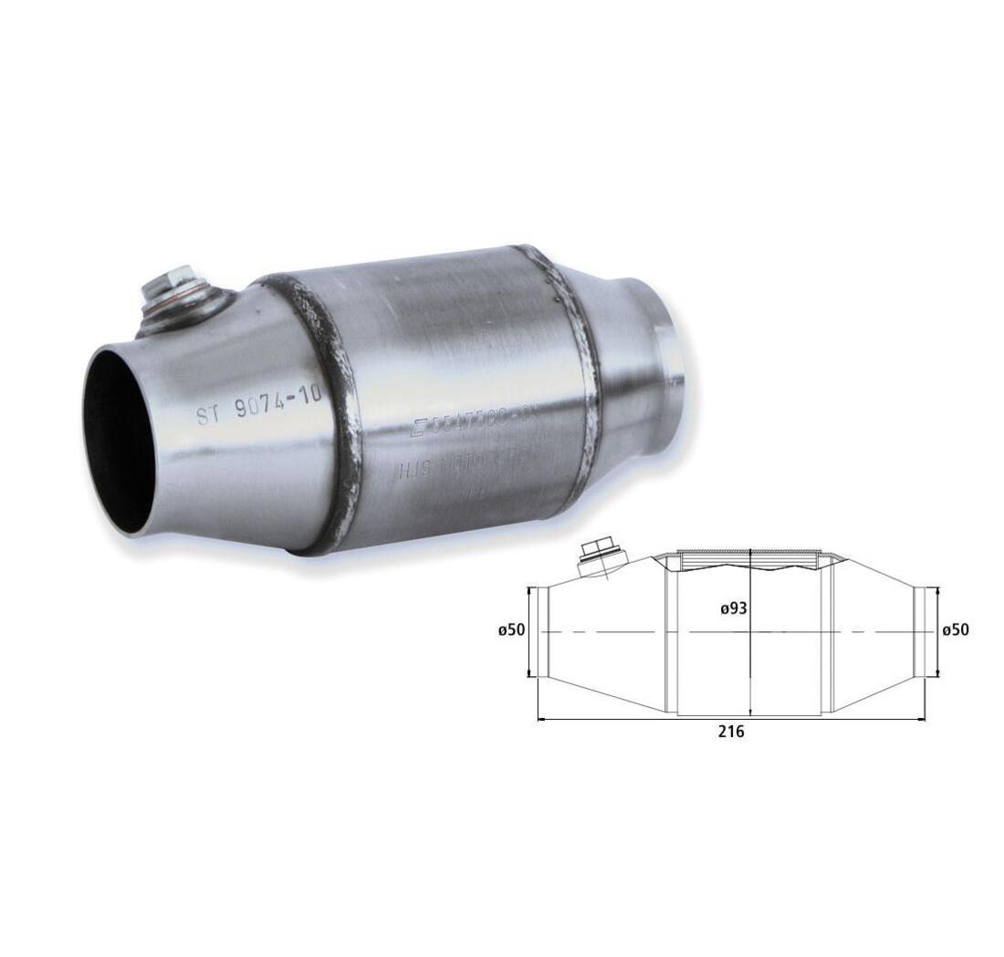 Motorsport Catalysts HJS PE design