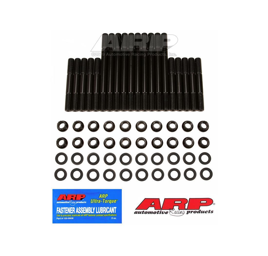 Ford 351R Block, w/6049-N351 heads, head stud kit