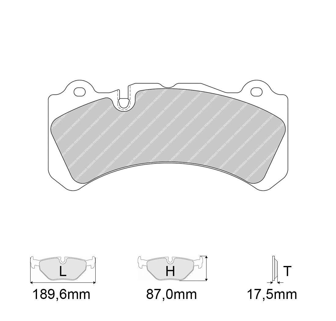 FERODO brake pads set