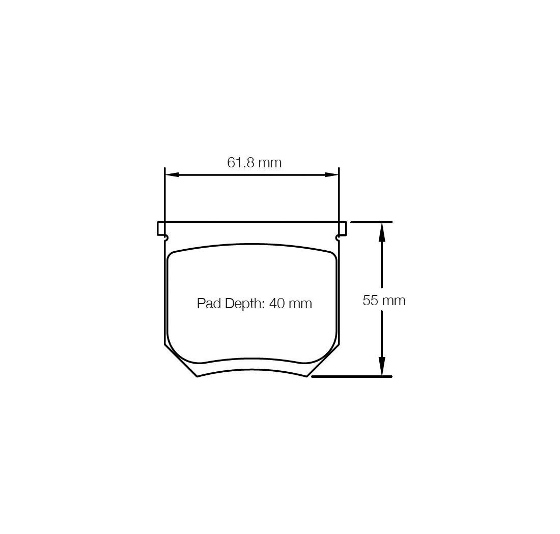 Brake Pads PAGID E8055 Model