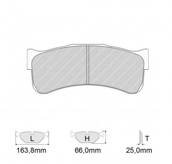 Plaquettes de frein PAGID Modèle FRP3110