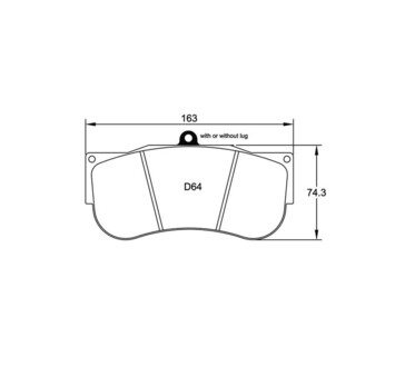 Pastiglie Freno PAGID Modello E2560