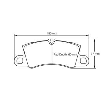 Brake Pads PAGID E4581 model