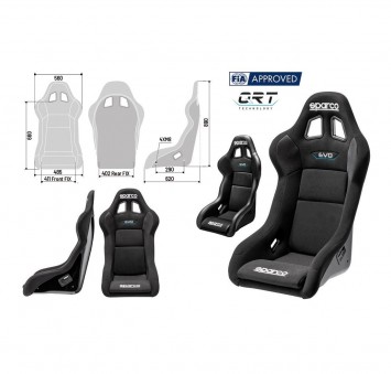 Seats SPARCO EVO / EVO SKY QRT