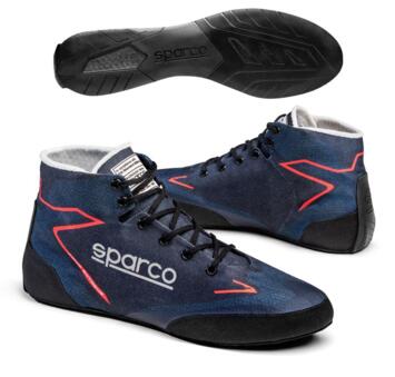 Sparco race shoes PRIME EXTREME, navy blue/red - Size 38
