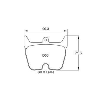 Pastillas de freno PAGID Modelo E8058