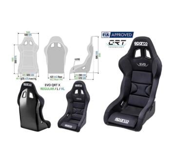 Seats SPARCO EVO QRT X Seats SPARCO EVO QRT X