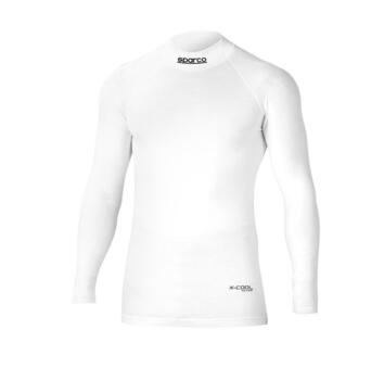 T-shirt manches longues Sparco SHIELD TECH blanc - Taille L-XL