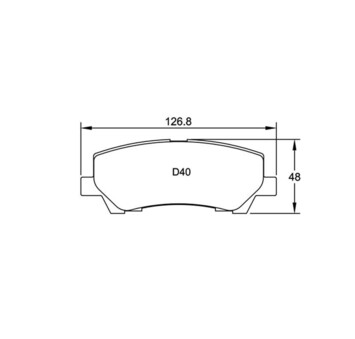 Plaquettes de frein PAGID Modèle E8204
