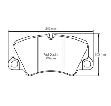 Brake Pads PAGID E4580 MODEL