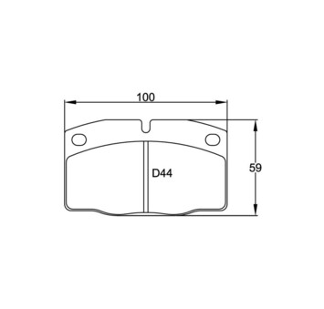 Plaquettes de frein PAGID Modèle E9521