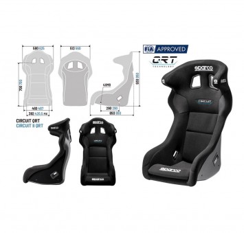 Seats SPARCO CIRCUIT / II QRT Seats SPARCO CIRCUIT / II QRT