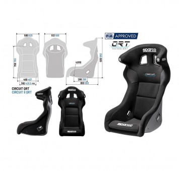 Seats SPARCO CIRCUIT / II QRT