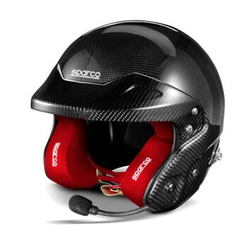 Helmet RJ-i CARBON Sparco - Size L (60), black interior