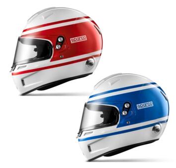 Helmet AIR PRO 1977 Sparco - Size L (60), light blue