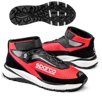 Bottines pilote CHRONO Sparco, noir, Taille 38