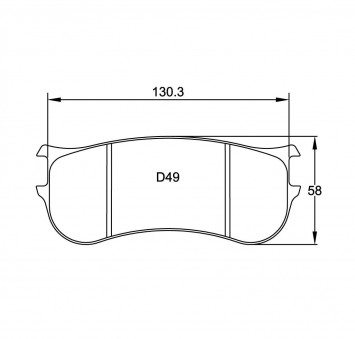 4 brake pads set - PAGID