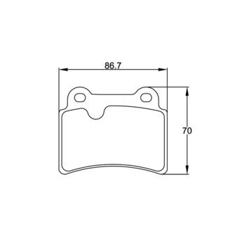 Pastiglie Freno PAGID Modello E8069