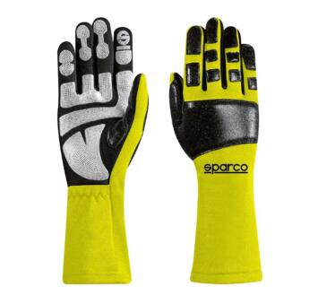 Gants Sparco mécano TIDE MECA jaune fluo - Taille 08