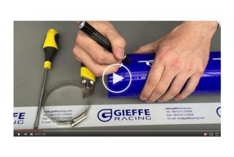 How to cut a silicone hose