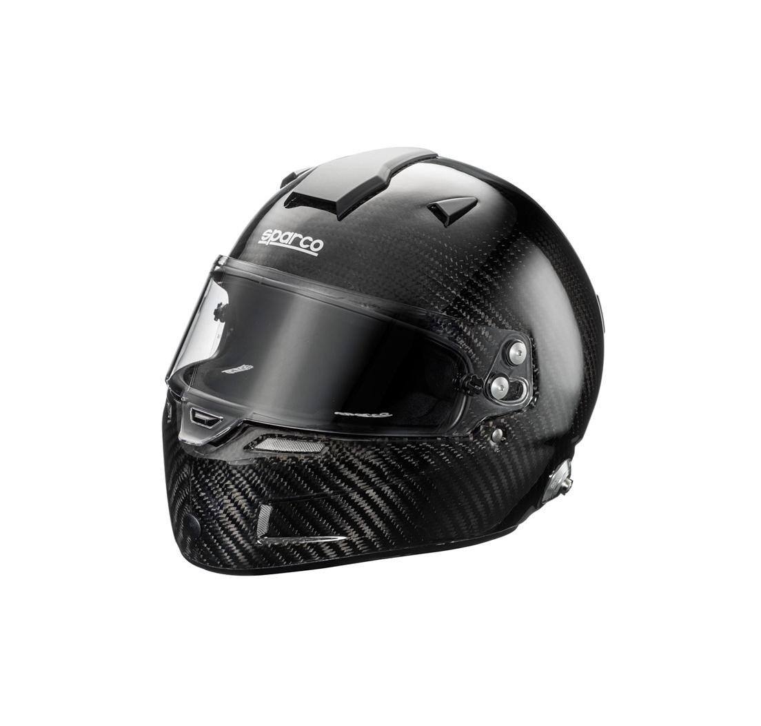 Genuine L Sparco CLUB X-1 Full Face Helmet Carbon 