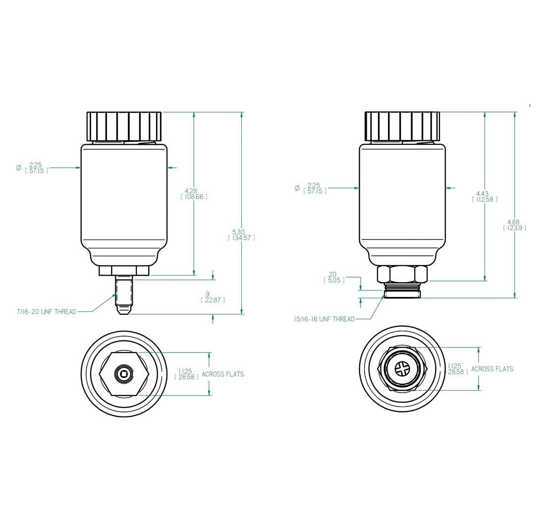 Bocal Tilton serie  230/240 - 159 cc