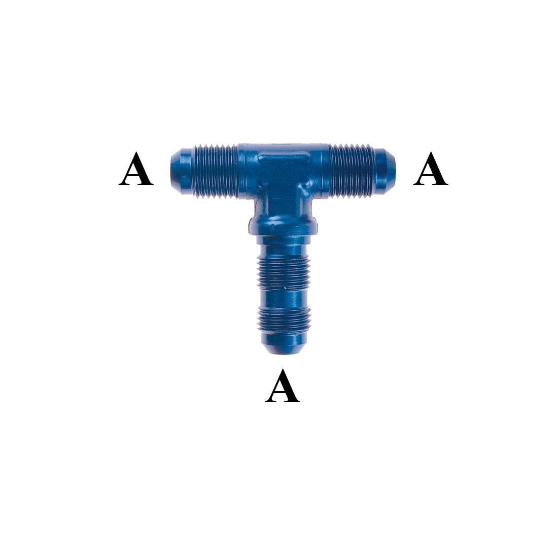 Adaptateur mâle/mâle/mâle Passe-cloison en T JIC/JIC