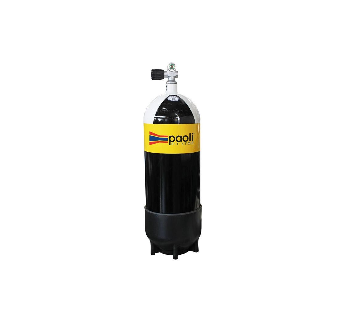 15 litres aluminium air bottle - 232 Bar - simple connection