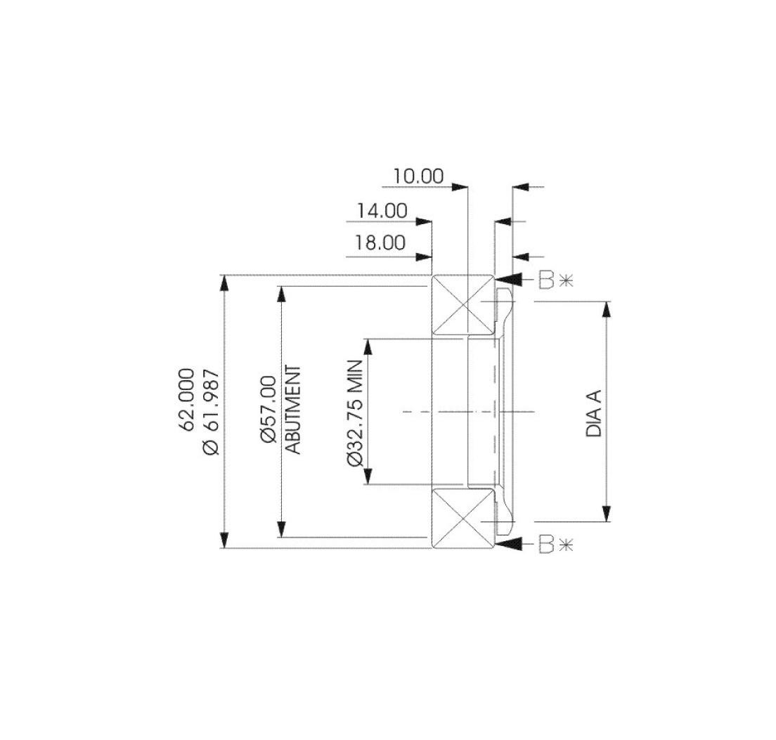 Release bearings AP RACING 32,75 mm AV
