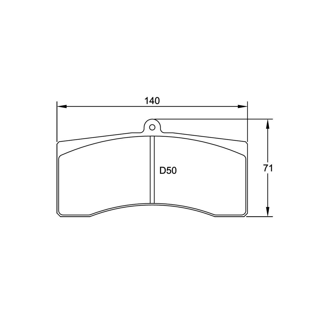 Brake Pads PAGID FCP558 Model